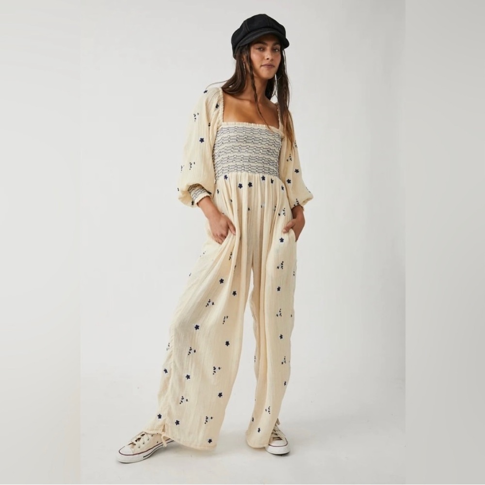 Free people dahlia jumpsuit